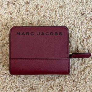 Maroon Marc Jacobs wallet